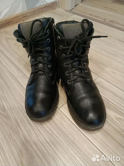 Ботинки зимние натуральные для мальчика 38 размер