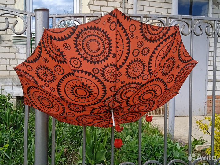 Зонт трость винтажный СССР