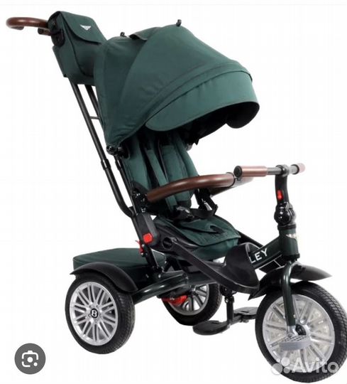 Трехколесный велосипед с ручкой