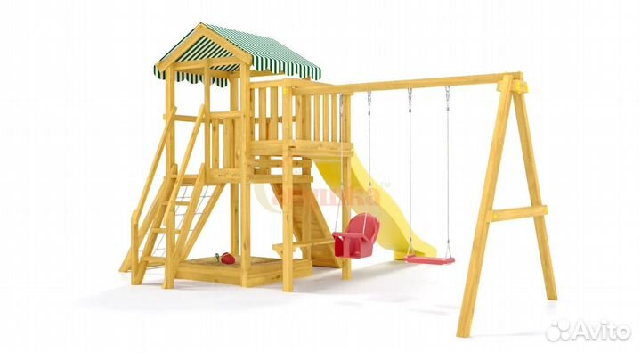 Детская игровая спортивная площадка Мастер 2 Plus