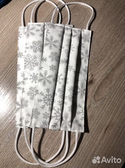 Маска многоразовая тканевая