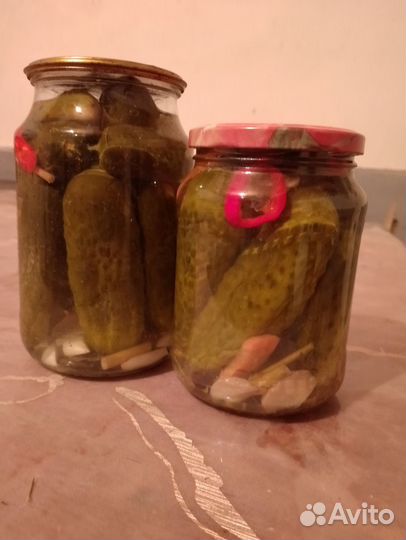 Огурцы соленые домашние
