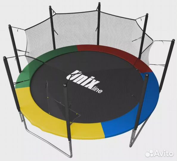 Батут unix line Simple 12 ft Color (inside)