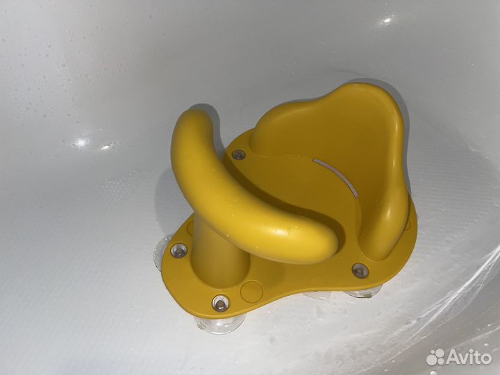 Детский стул / сидение для ванны с ковриком