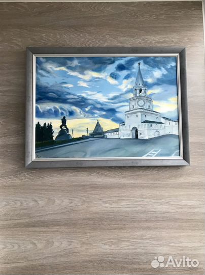 Картина маслом на холсте большая