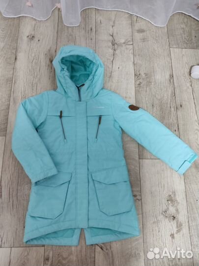 Куртка парка для девочки 128