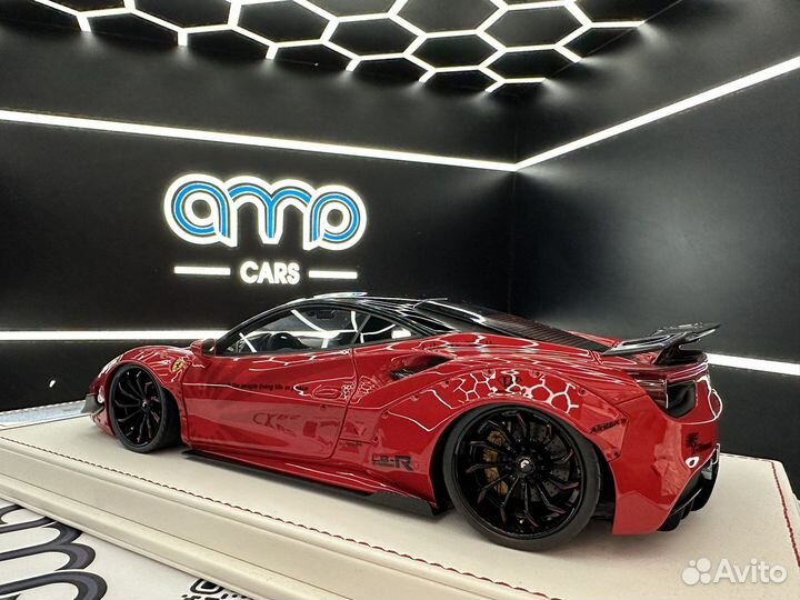 Davis & Giovanni DG Ferrari 488 GTB LB 1:18