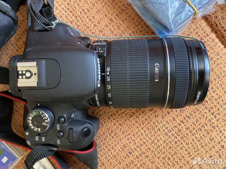 Комплект canon eos 600d + Efs 18-135