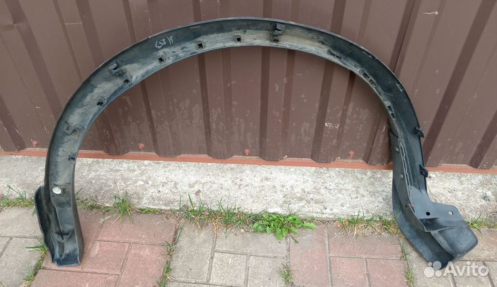Nissan qashqai накладка правого заднего крыла