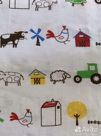 Муслиновые пеленки новые