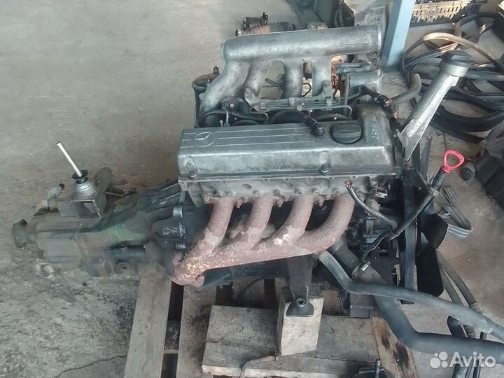 Мотор 601 и коробка мерседес w508