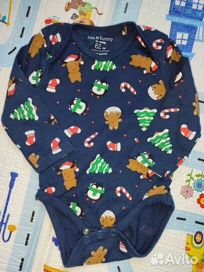 Боди новогоднее 62