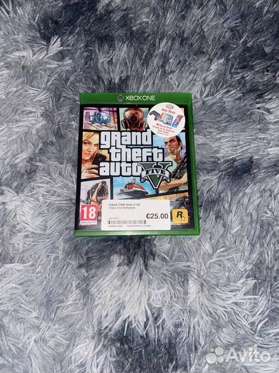 Gta 5 xbox one диск