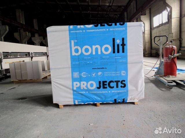 Газоблок/Пеноблок Газоблок Bonolit