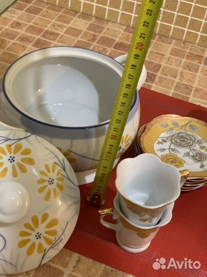 Сервиз кофейный / чайный, супница