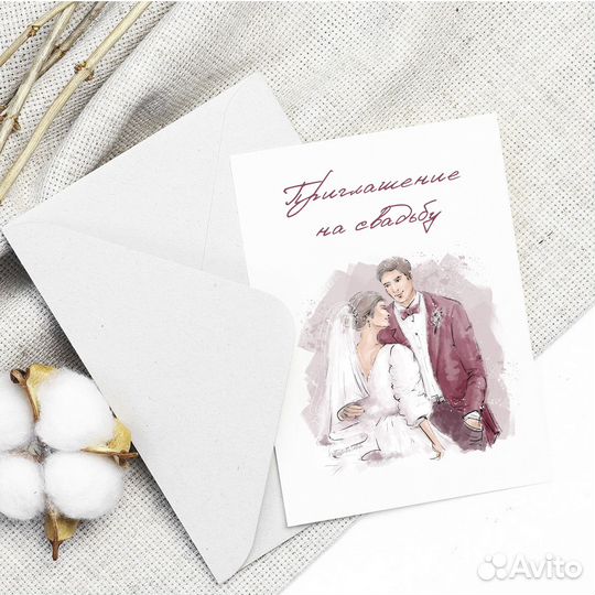 Цифровой портрет иллюстрация