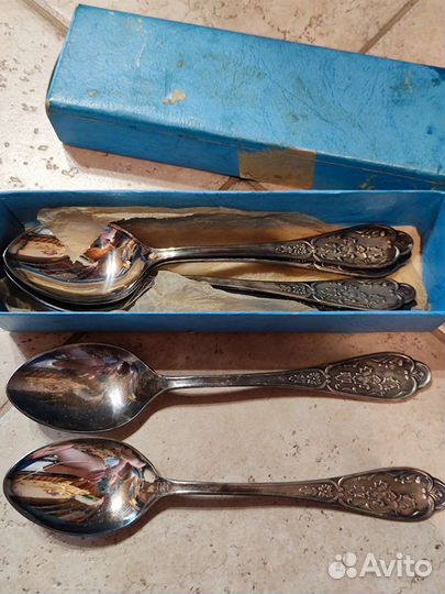 Ложки мельхиор СССР
