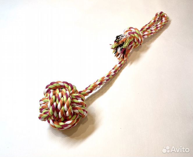 Канатные игрушки для собак