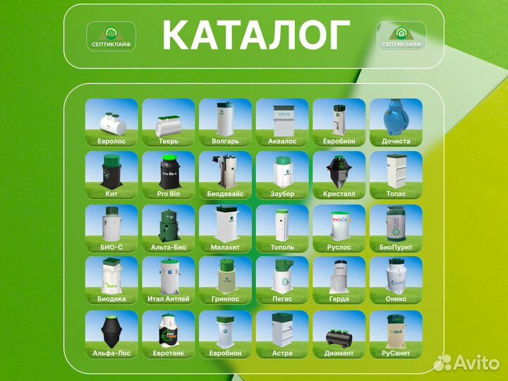 Септик Альта Био 100 Русский