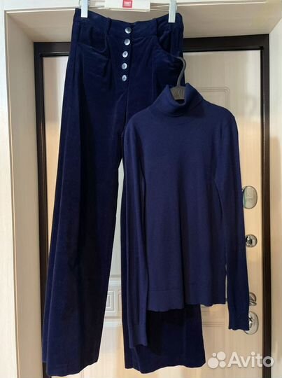 Брюки вельветовые синие. Вельветовые джинсы. Синяя