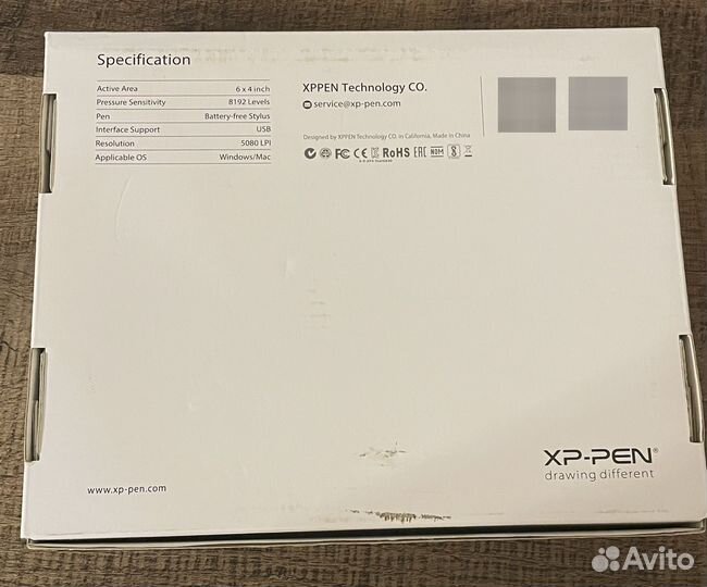 Графический планшет xp-pen star g640