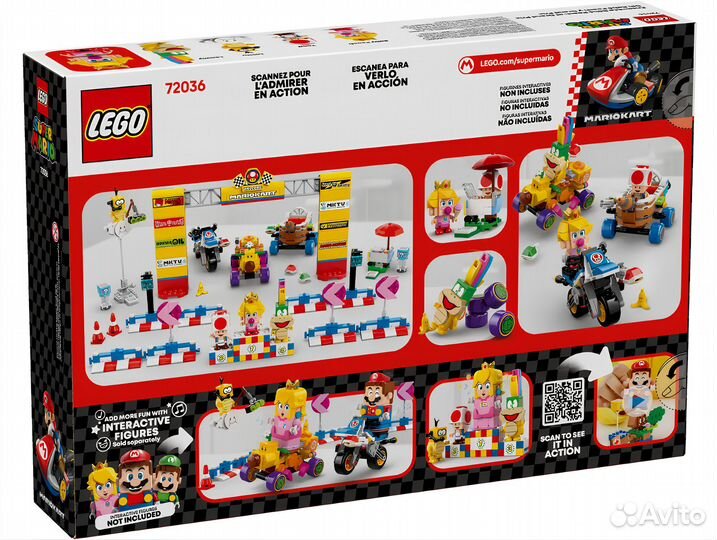 Конструктор lego Super Mario 72036 Марио Карт – Б