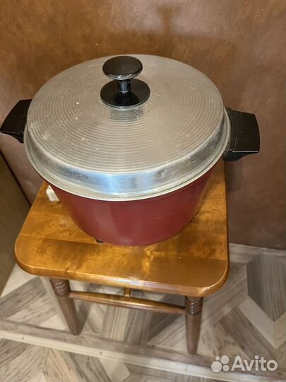 Кастрюля электрическая на5 л чугунная