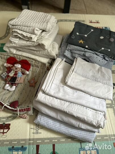 Текстиль для кроватки малыша пакетом premium