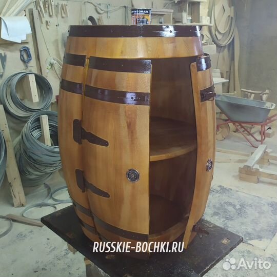 Бар-бочка, барная бочка, бочка для бутылок