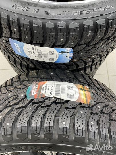 Новые BMW X5 G05 X6 G06 зима R21 шипы 741M стиль