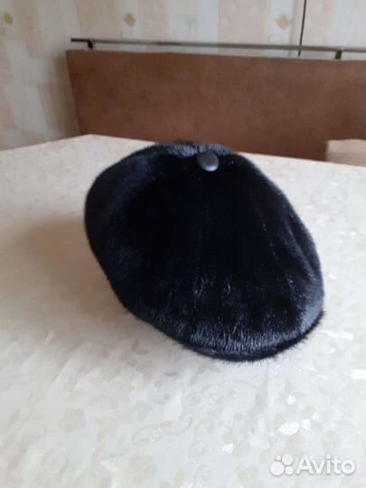 Меховая мужская кепка