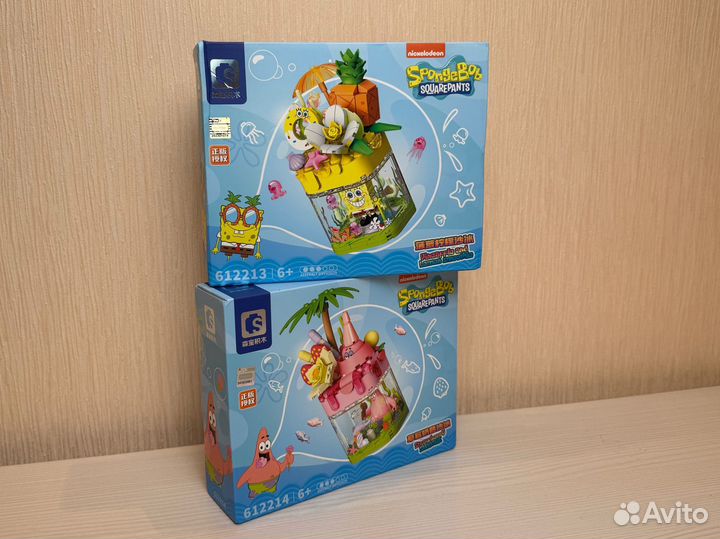 Конструктор Area-X sponge bob Lego nickelodeon