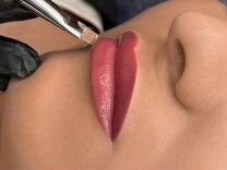 Перманентный макияж бровей губы межресничка