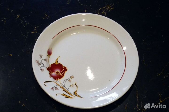 Тарелка фарфор фаянс глубокая