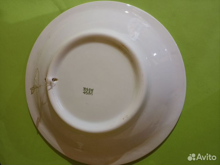 Комплект -декор.тарелка и ваза, без доставки