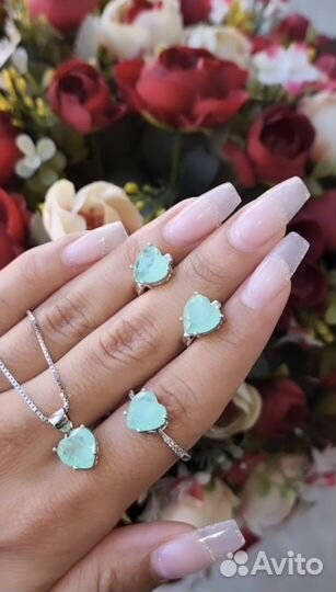 Серебряный комплект 925 пробы