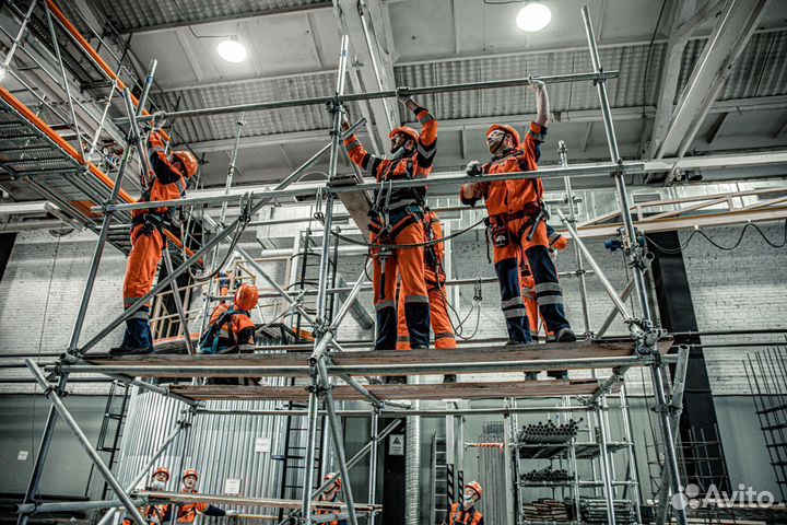 Разнорабочий без опыта на стройку вахтой