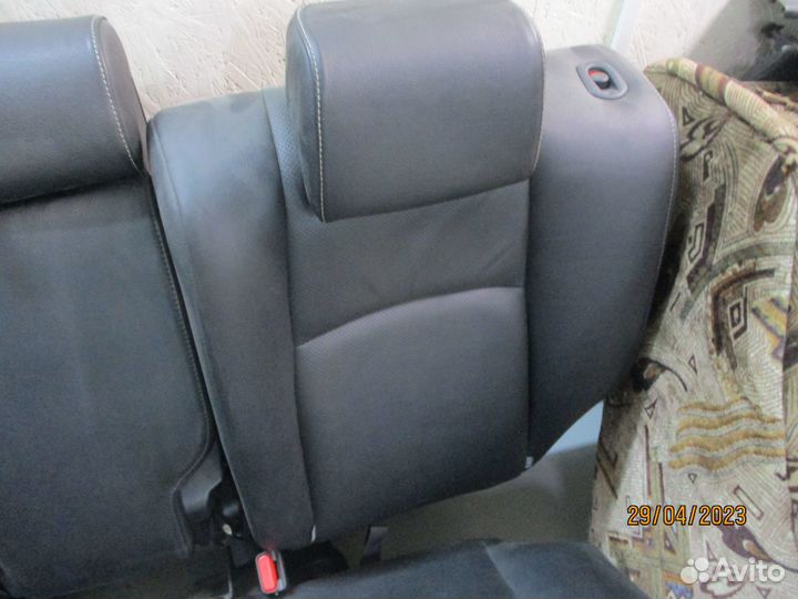 Прадо 150 сиденье заднее кожа