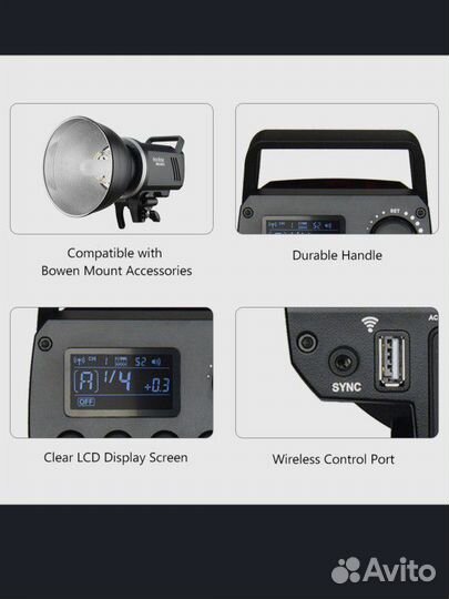 Вспышка студийная Godox MS3002 шт