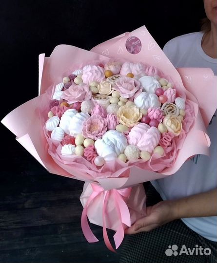 Сладкий букет для любимой девушки на день рождения