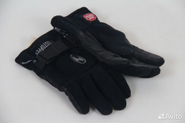 Ziener Windstopper перчатки с вставками из кожи