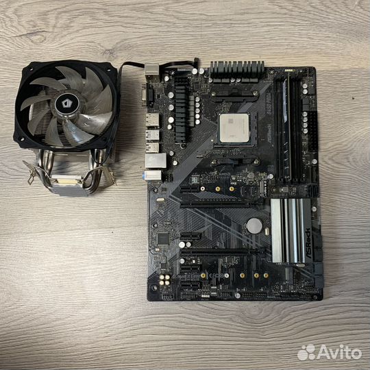 Материнская плата asrock b450m pro4