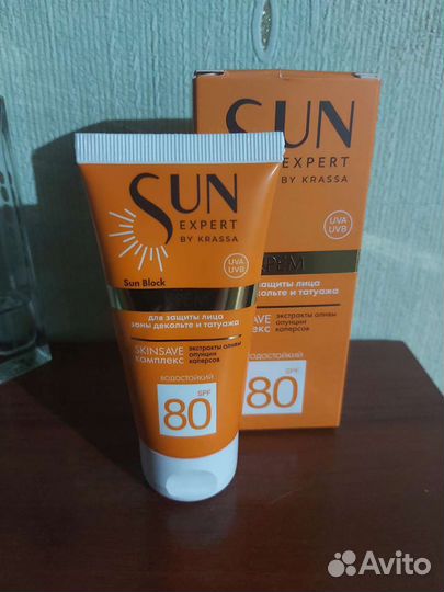 Крем для лица spf 80