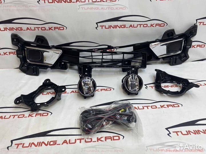 Противотуманные фары Toyota LC 200 с 2016г B3851