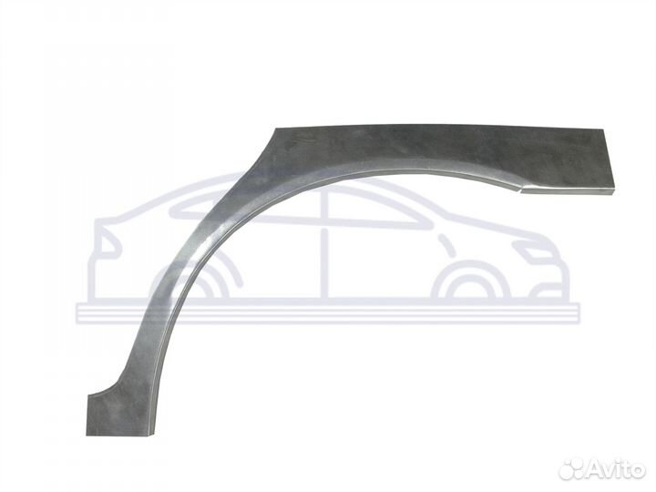 Кузовные арки Hyundai Matrix I 2001-2010