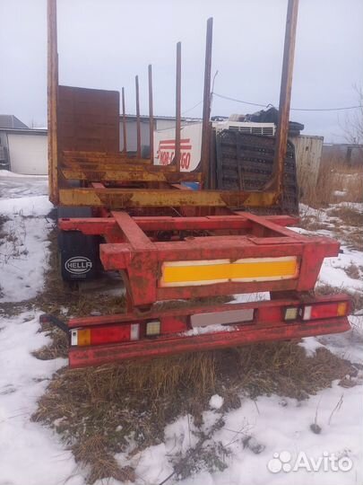 Полуприцеп лесовоз (сортиментовоз) Sommer SP 240 PR, 2001