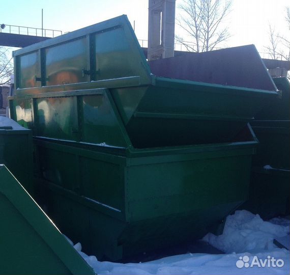 Бункер для мусора 8 m3 мусорный контейнер 2/3 мм