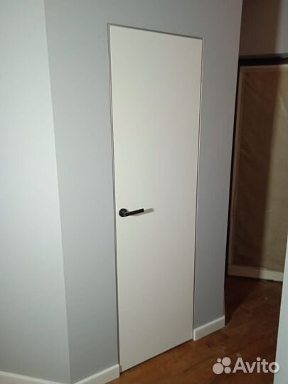 Скрытые межкомнатные двери под покраску