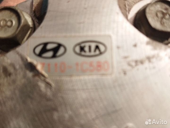 Насос гур hyundai getz