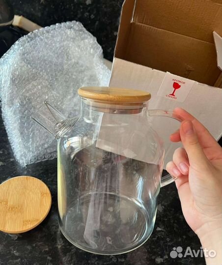 Жаропрочный чайник